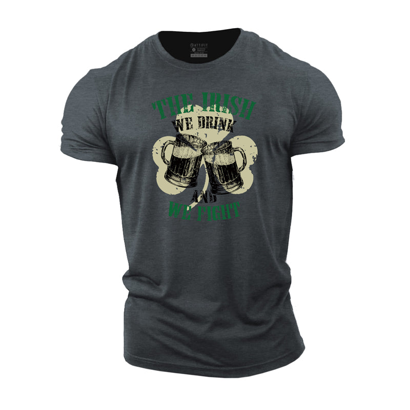 Cotton The Irish Graphic Men's T-shirts