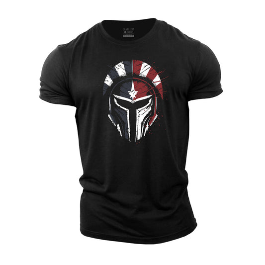 Spartan Shield Cotton T-Shirt