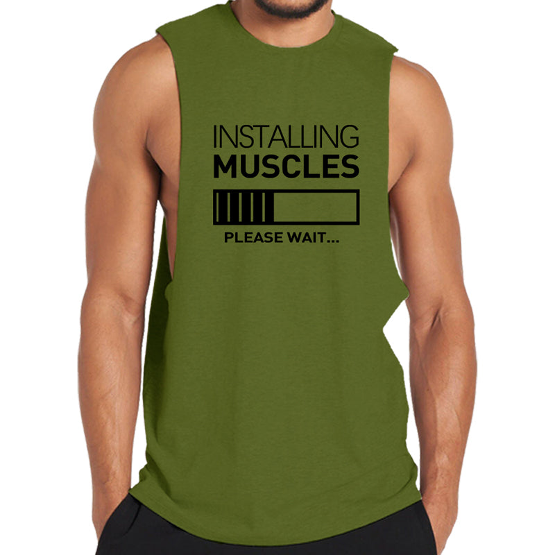 Cotton Muscle Loading Workout Tank Top