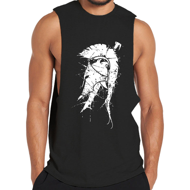 Cotton Retro Spartan Men's Tank Top