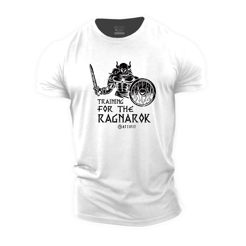 Training For The Ragnarok Cotton T-shirts