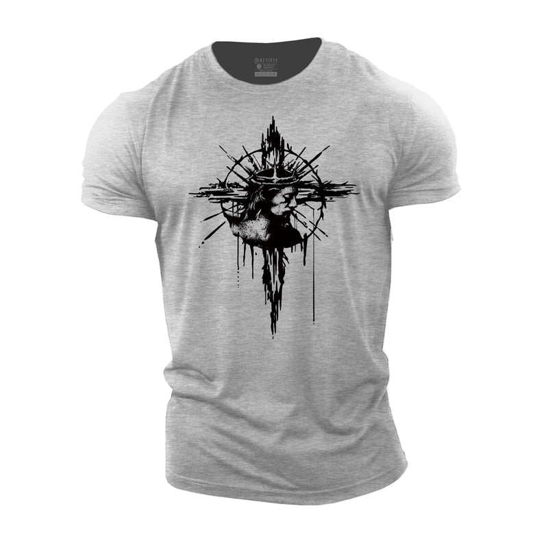 Faithful Cross Cotton T-Shirt