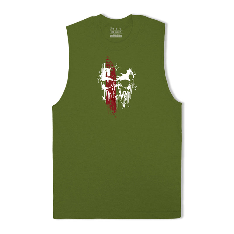 Cotton Skull Men's Tank Top