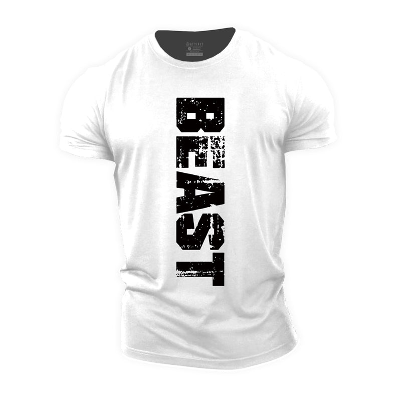 Cotton Beast Graphic Men's T-shirts