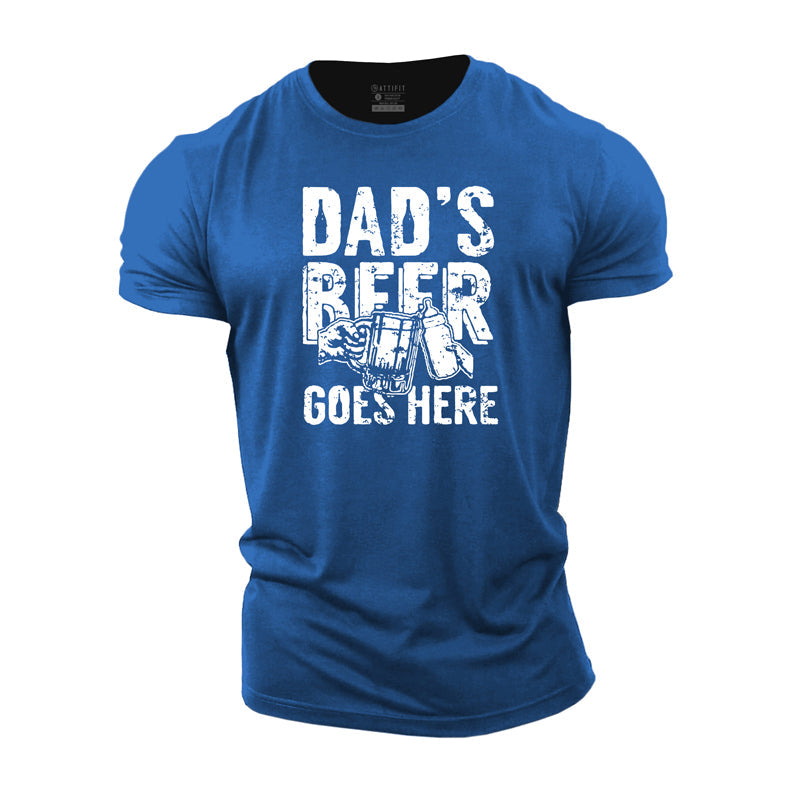 Dad's Beer Cotton T-Shirt