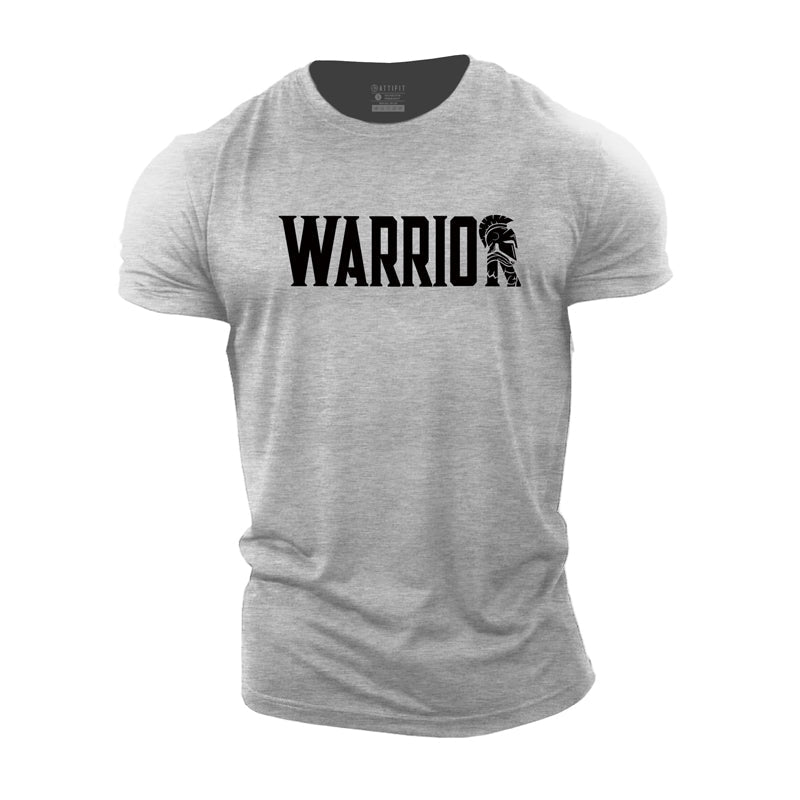 Cotton Men's Warrior Graphic T-shirts