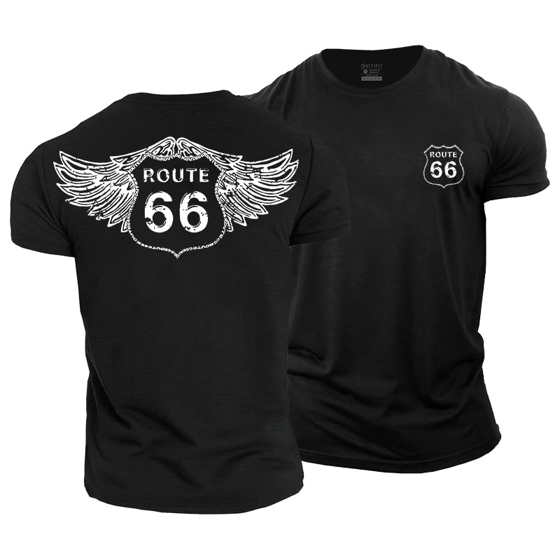 Route 66 Cotton T-Shirt