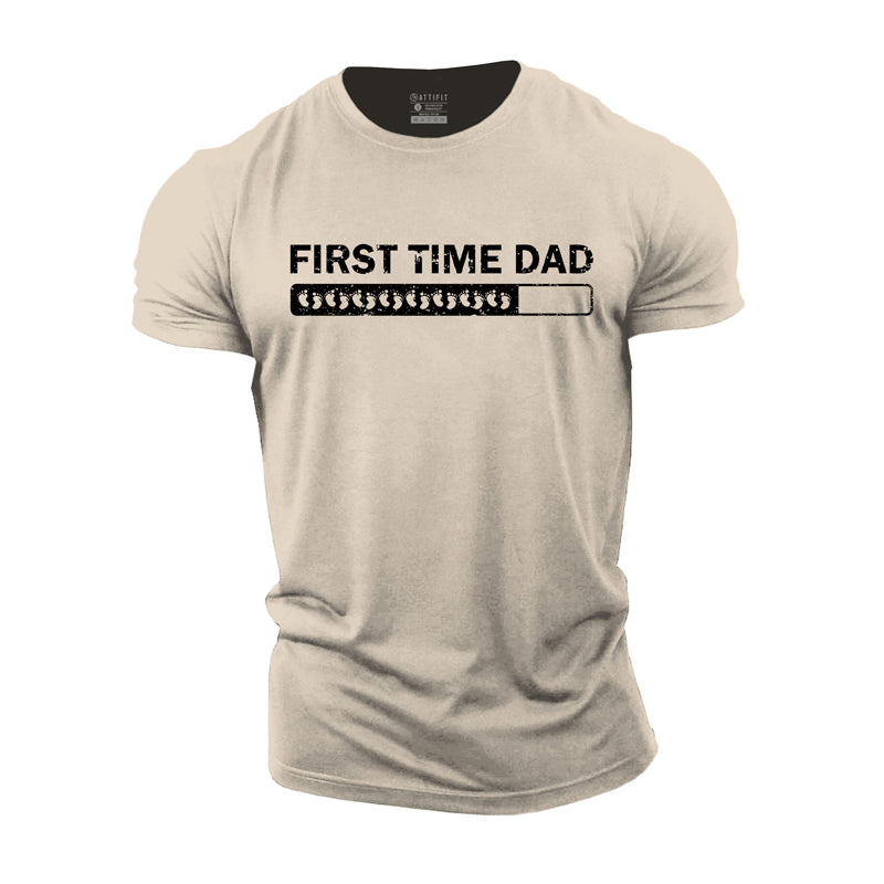 First Time Dad Cotton T-Shirt