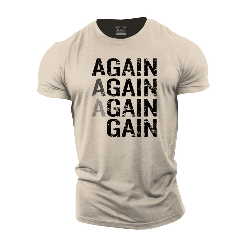 Again Gain Cotton T-Shirt