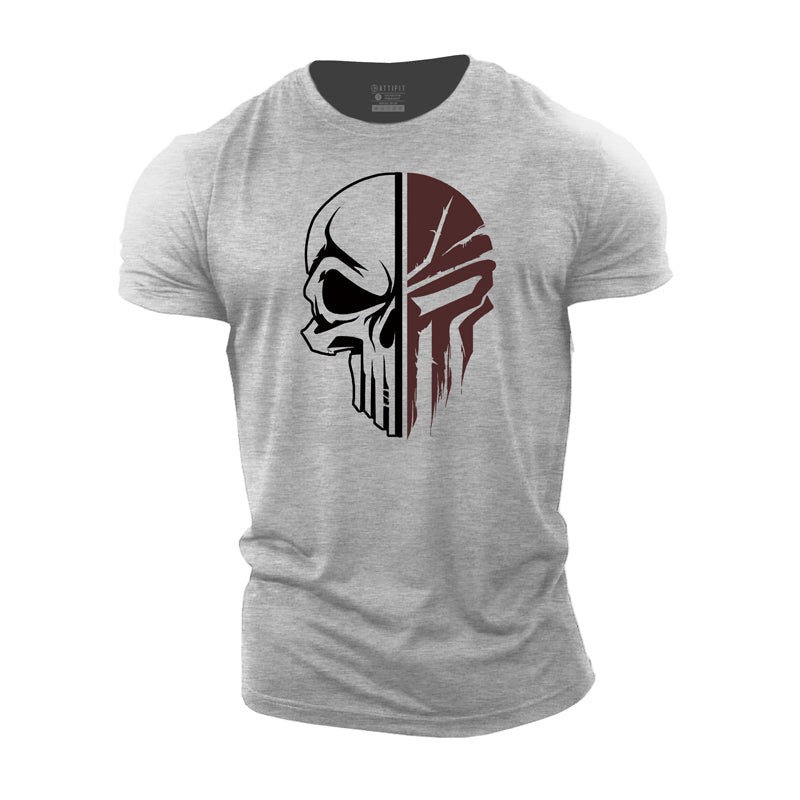 Skeleton Spartan Cotton T-Shirt