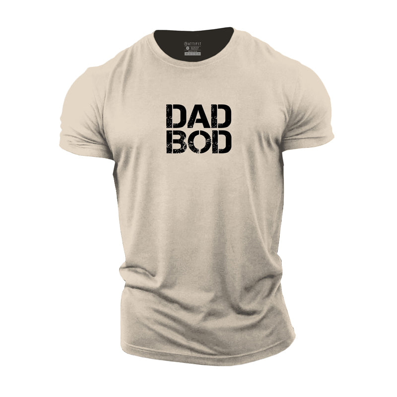 Cotton Dad Bob Graphic Casual T-shirts