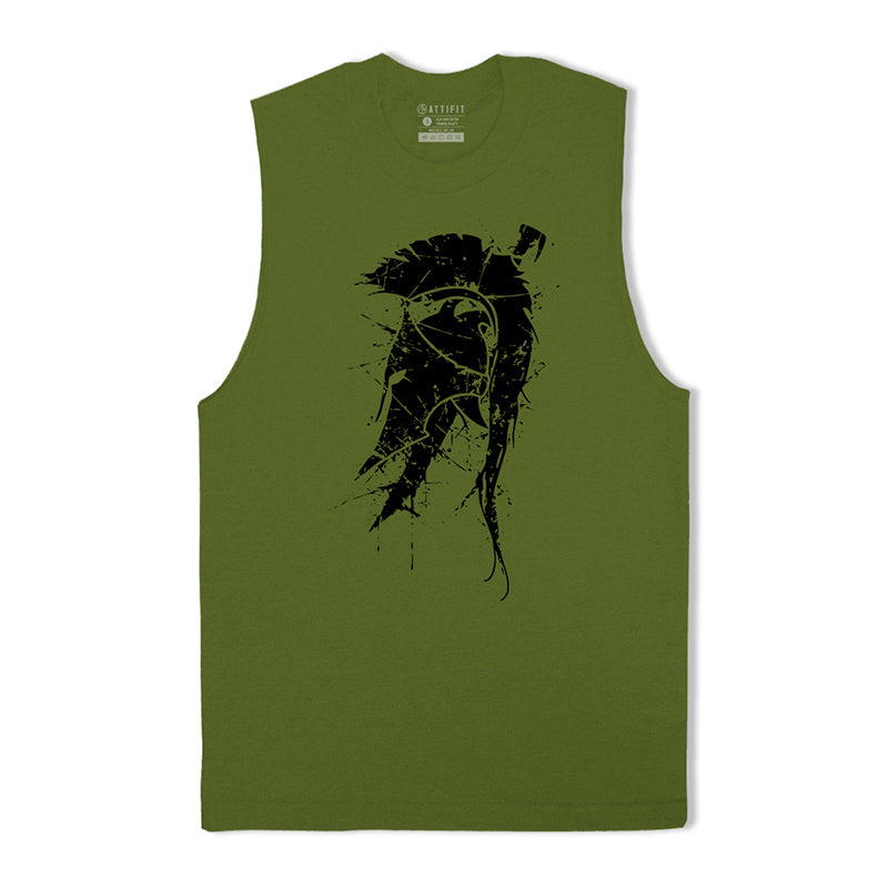 Cotton Retro Spartan Men's Tank Top