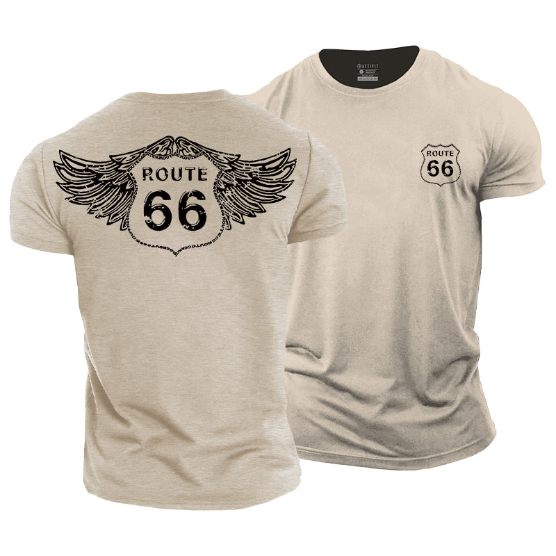 Route 66 Cotton T-Shirt