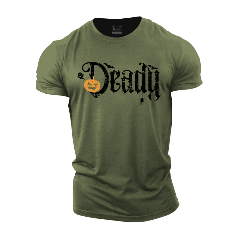 Cotton Halloween Deady T-shirts