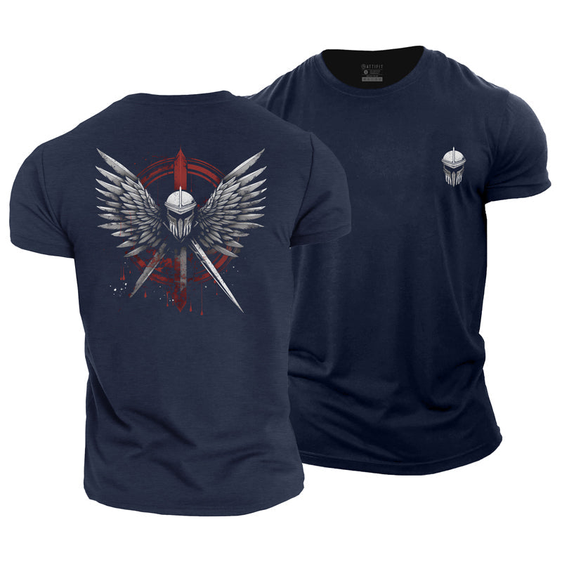 Spartan Wing Cotton T-Shirt