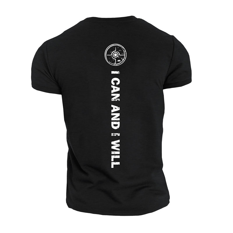 I Can I Will Cotton T-Shirt