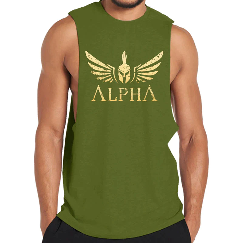 Cotton Alpha Men's Tank Top