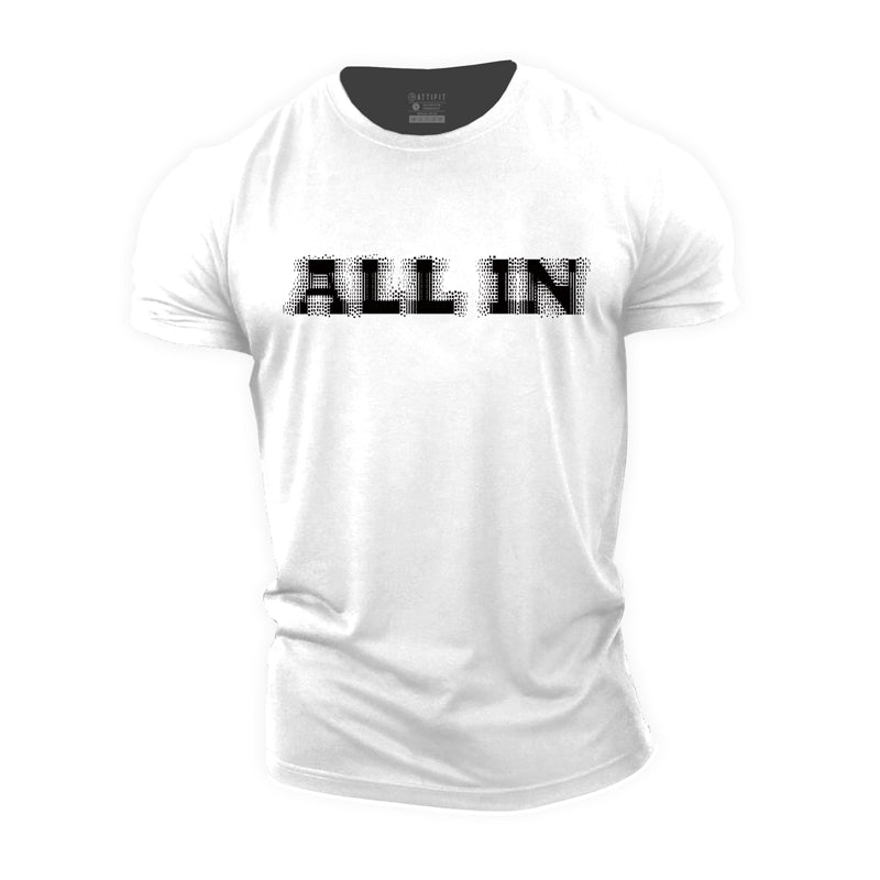 Cotton All In Graphic Men's T-shirts