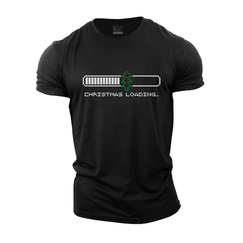 Christmas Loading Cotton T-Shirt