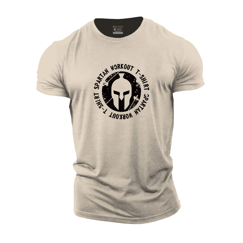 Cotton Spartan Graphic T-shirts