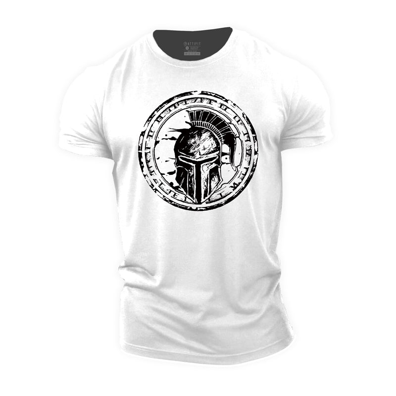 Cotton Spartan Graphic Men's T-shirts