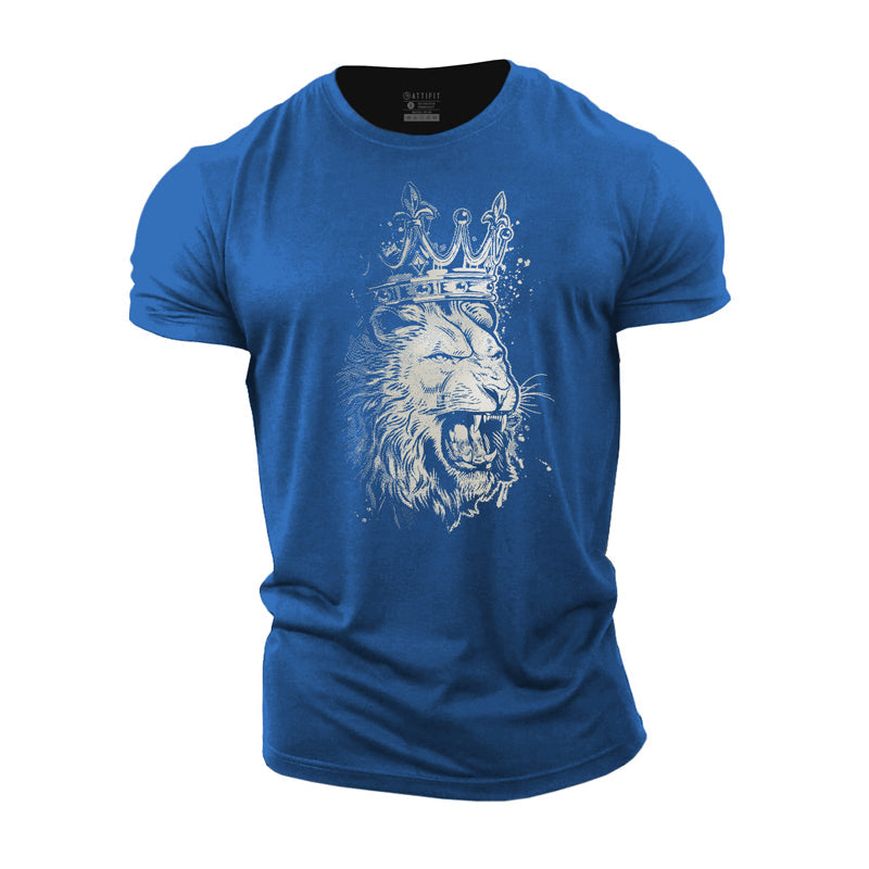 Ferocious Lion Cotton T-Shirt