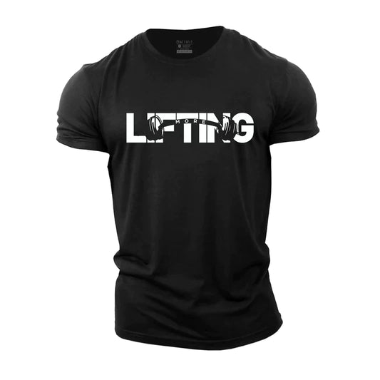 Lifting Cotton T-Shirt