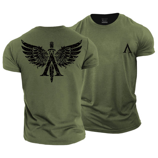 Spartan Wings Cotton T-Shirt