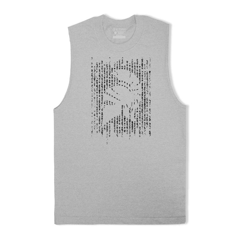 Cotton Spartan Silhouette Men's Tank Top