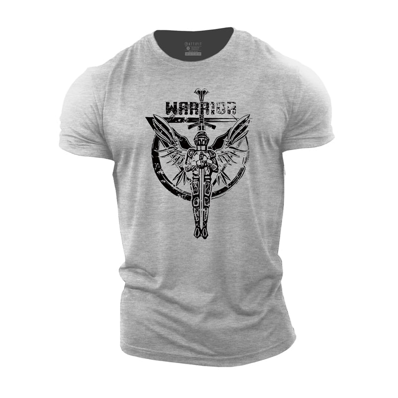 Cotton Warriors Graphic Fitness T-shirts