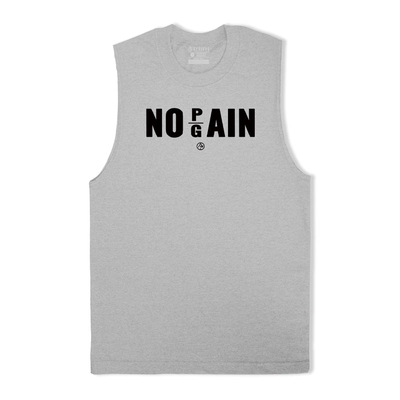 Cotton No Pain No Gain Men's Tank Top