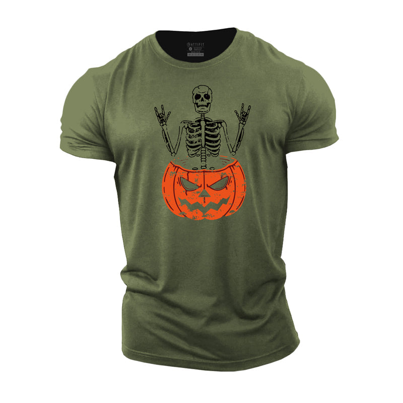 Halloween Rocking Cotton T-Shirt