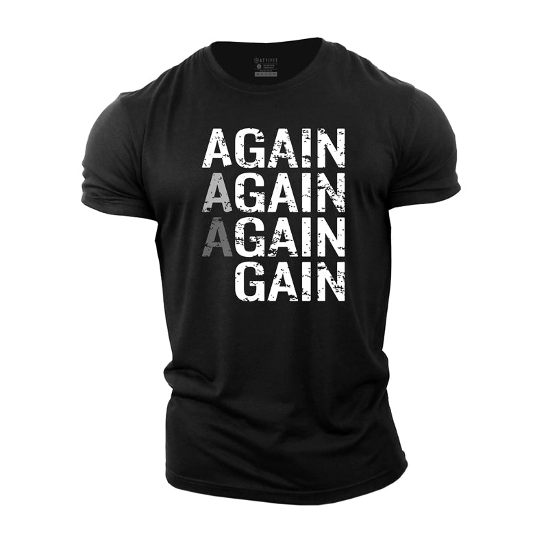 Again Gain Cotton T-Shirt