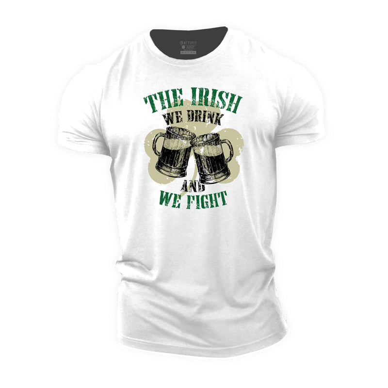 Cotton The Irish Graphic Men's T-shirts