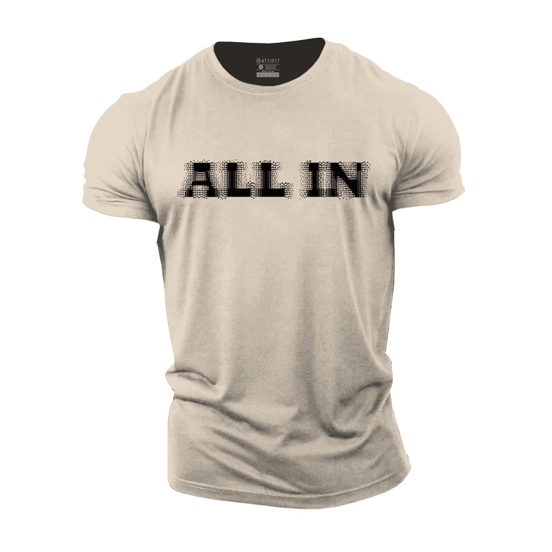 Cotton All In Graphic Men's T-shirts