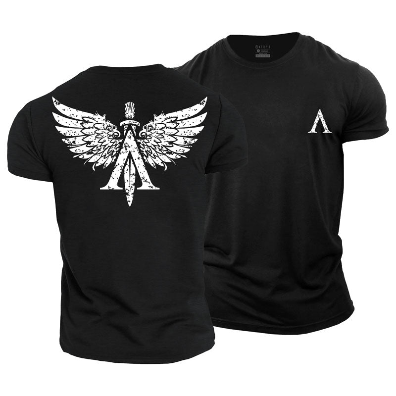 Spartan Wings Cotton T-Shirt