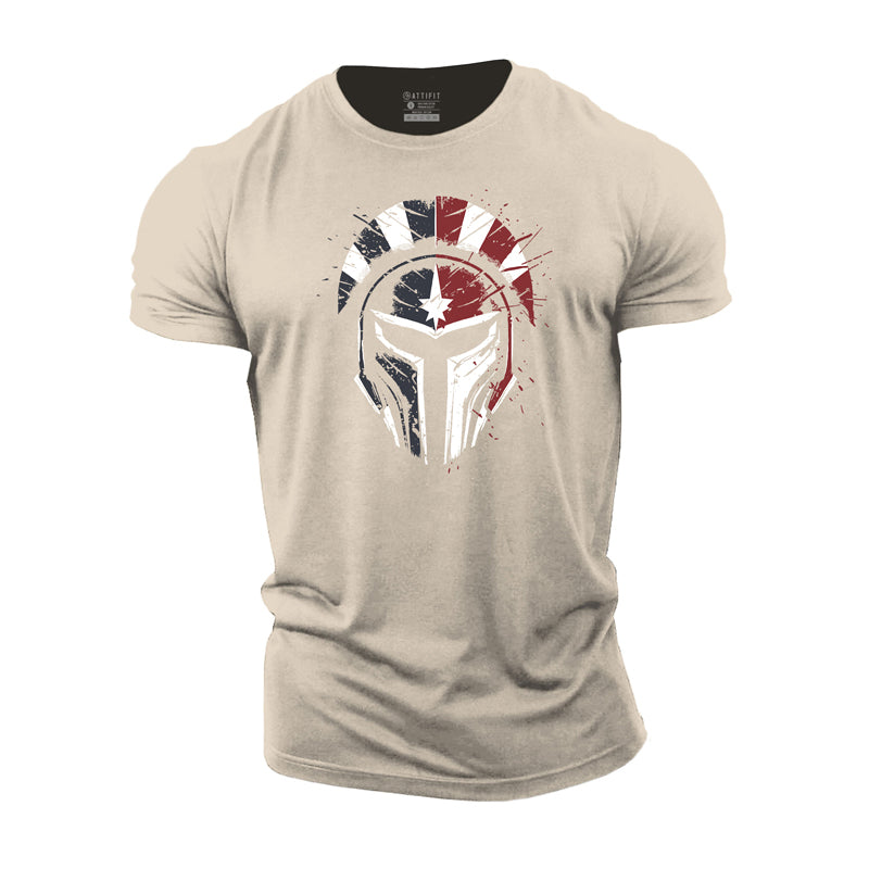 Spartan Shield Cotton T-Shirt