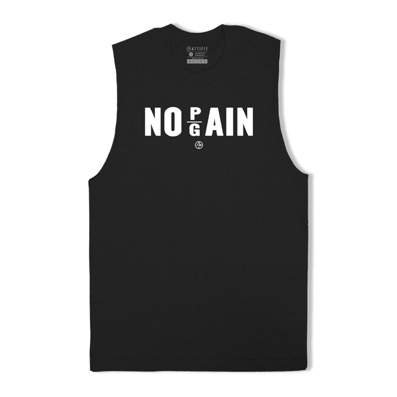 Cotton No Pain No Gain Men's Tank Top