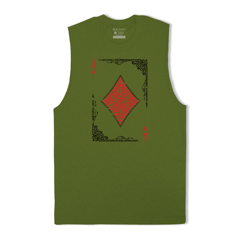 Cotton Square A Graphic Men's Tank Top