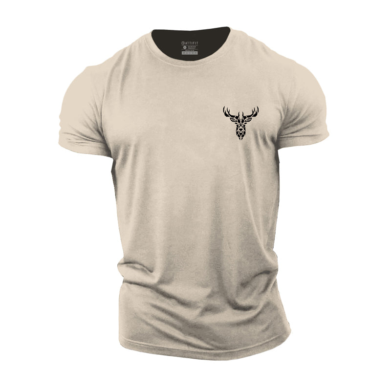 Mini Deer Cotton T-Shirt