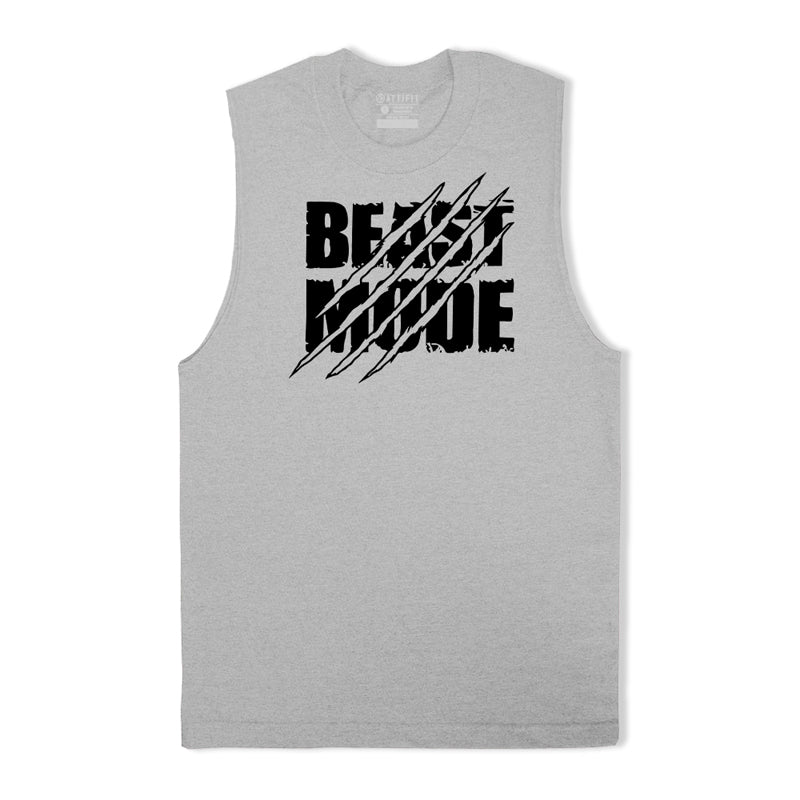 Cotton Beast Mode Workout Tank Top