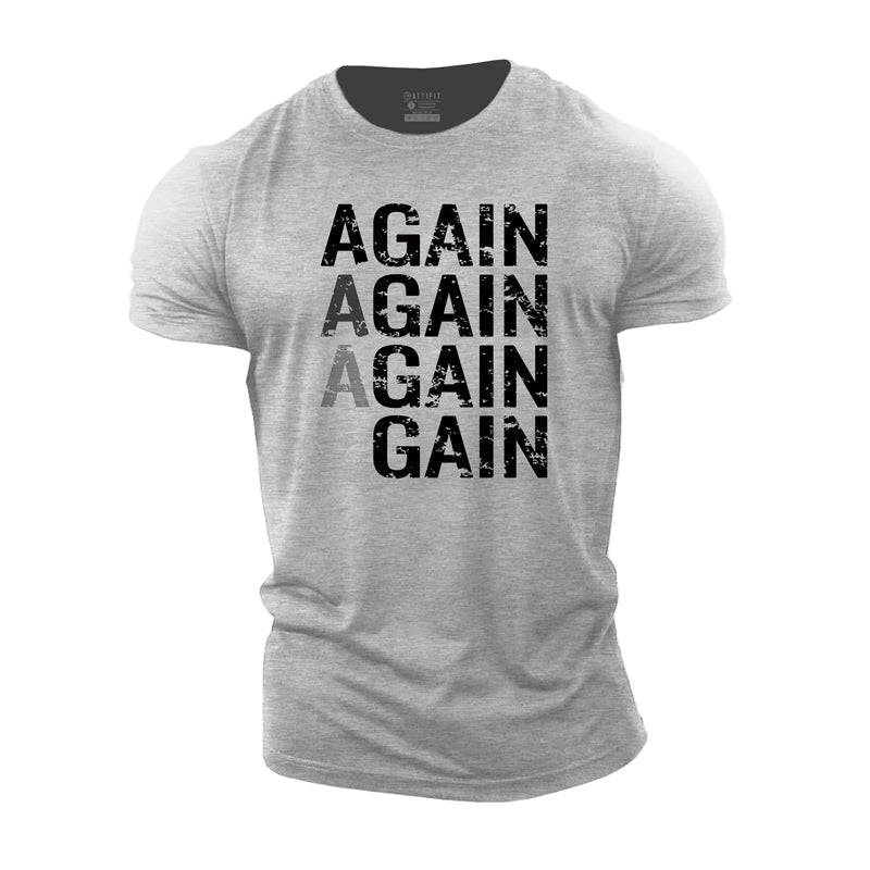 Again Gain Cotton T-Shirt