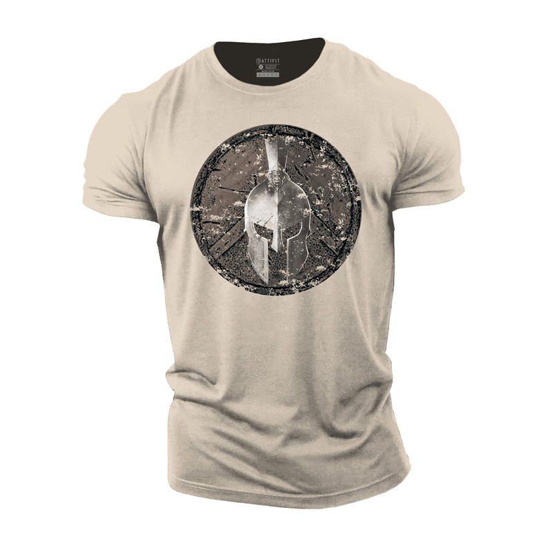 Cotton Spartan Workout Men's T-shirts