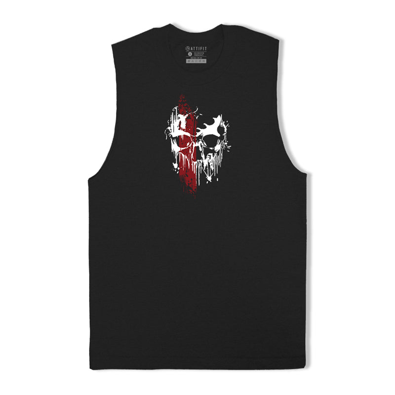 Cotton Skull Men's Tank Top