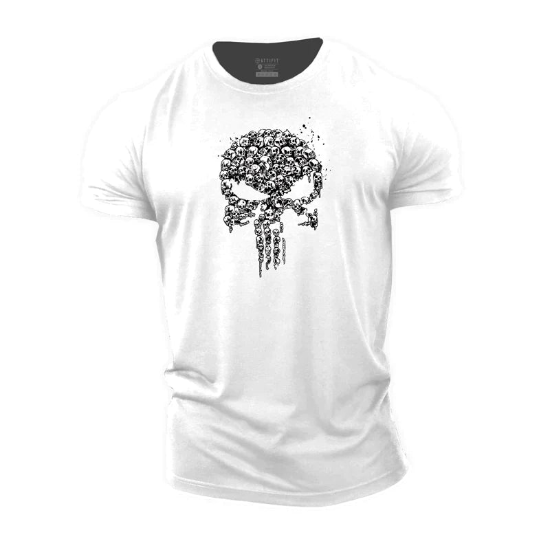 Skull Cotton T-Shirt