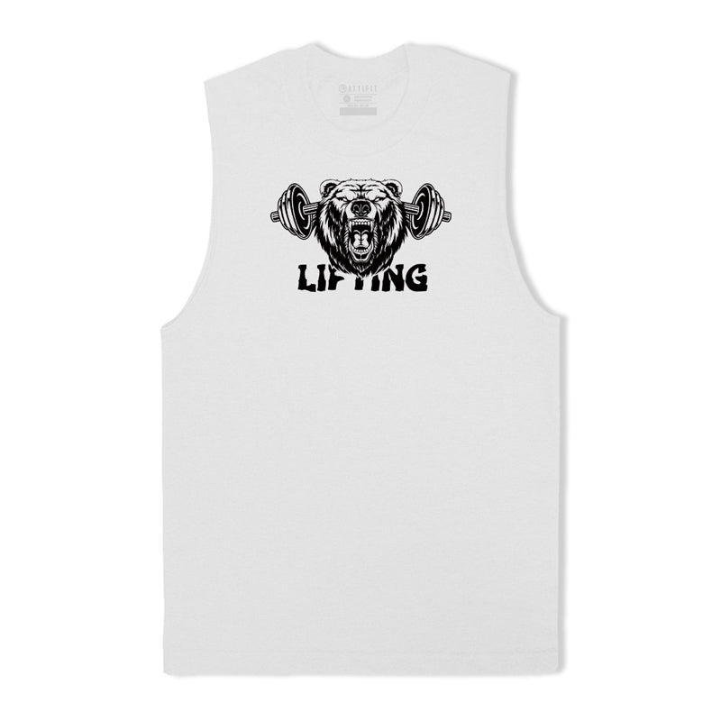 Cotton Lifting Graphic Men's Tank Top