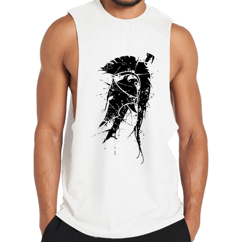 Cotton Retro Spartan Men's Tank Top