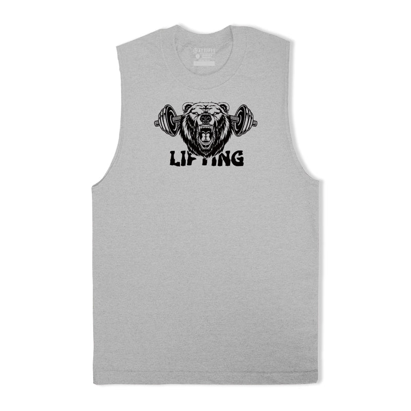 Cotton Lifting Graphic Men's Tank Top