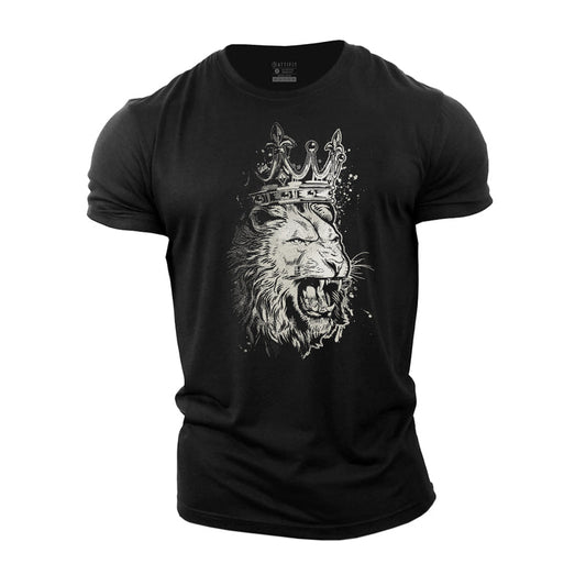 Ferocious Lion Cotton T-Shirt