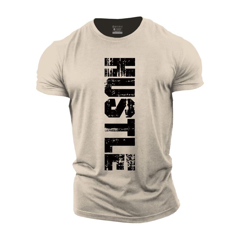 Cotton Hustle Graphic Men's T-shirts